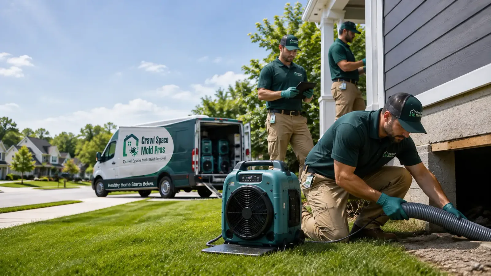 Crawl Space Mold Removal in Donnellson, IL